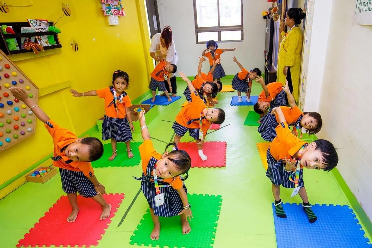 Child enjoying outdoor movement and play